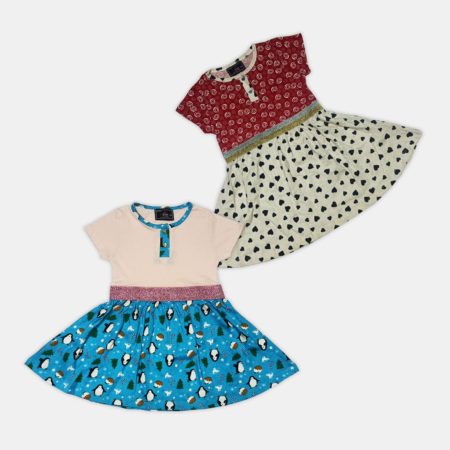 Pure Cotton Printed Frock