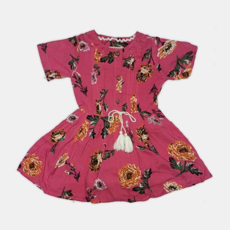 Semi Cotton Fancy Frock